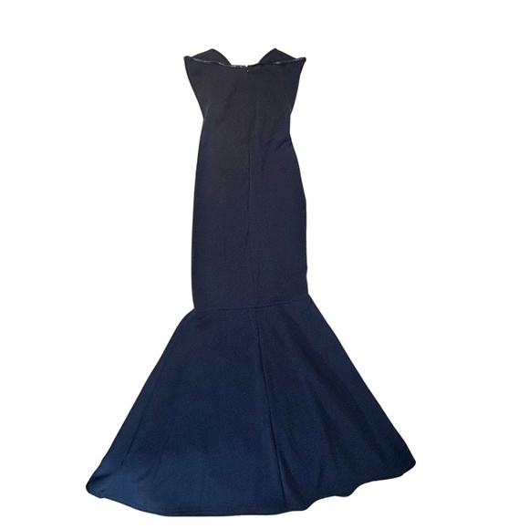 NWT Missguided Strapless Maxi Dress in Navy, Size 8 - Picture 3 of 11